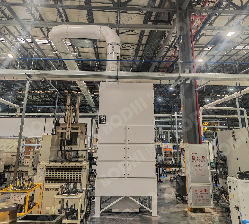 汽车零部件油雾处理系统