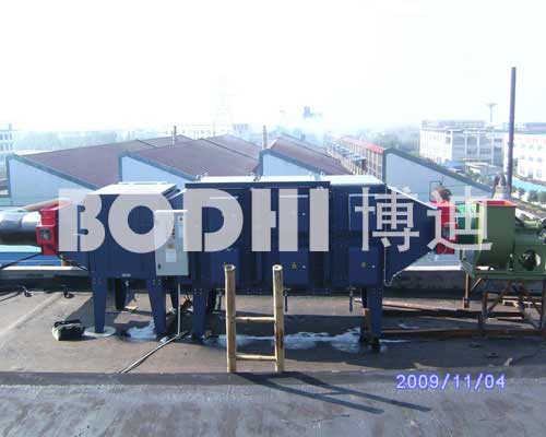 链条厂热处理车间油雾收集净化工程案例 链条厂热处理车间油雾收集净化工程案例