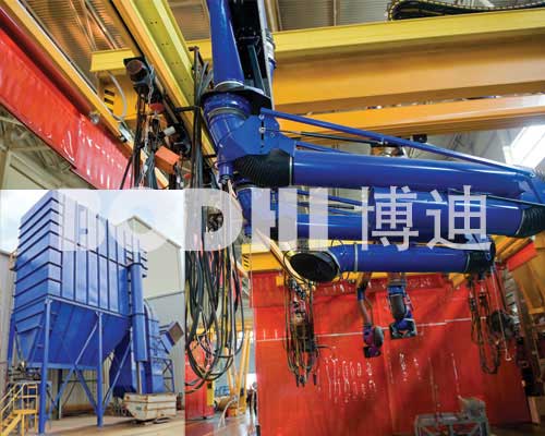 东南造船厂焊接车间集中除尘工程案例 东南造船厂焊接车间集中除尘工程案例