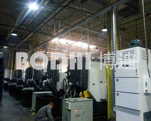 利纳马集中油雾收集净化工程案例 利纳马集中油雾收集净化工程案例