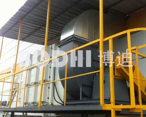 车间焊接烟尘集中收集处理工程案例 车间焊接烟尘集中收集处理工程案例
